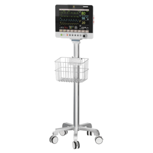 Patient monitor trolley mobile