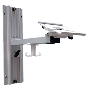 Patient monitor wall mount trolley